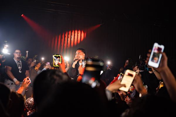 The crowd facing the stage at the AFROTON festival, 10 October 2026